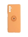 Wholesale Bizon Case Silicone Ring Samsung Galaxy M52 orange - BIZ7628 - {ean13} - Hurt