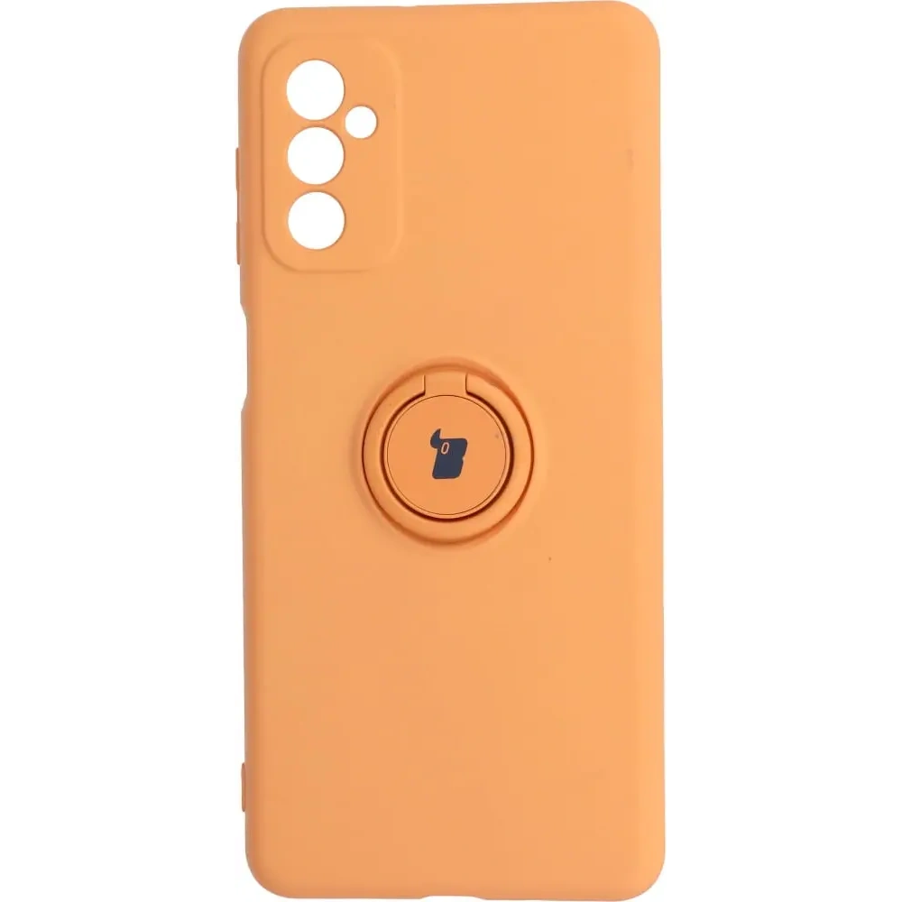 Hurtownia GSM - Bizon Case Szilikon Gyűrű Samsung Galaxy M52 narancssárga - BIZ7628 - {ean13} - Hurt