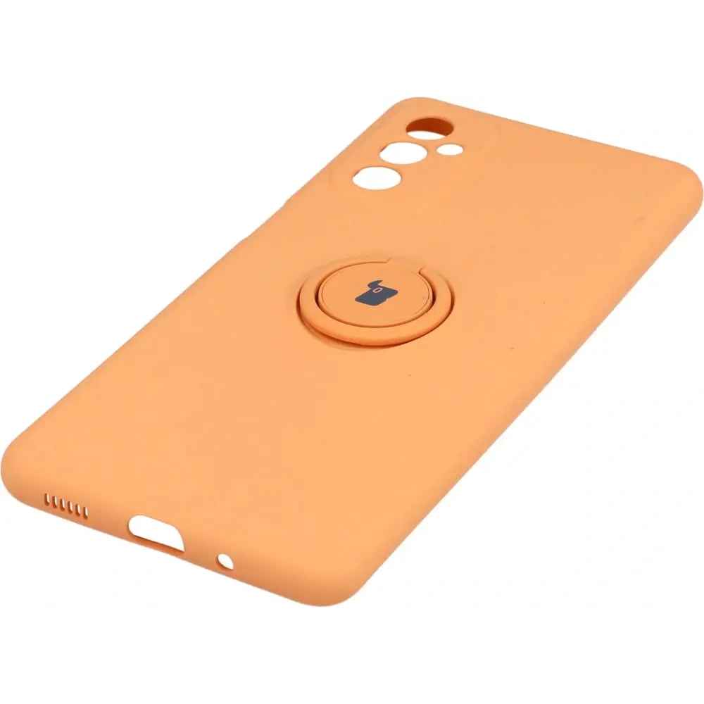 Wholesale Bizon Case Silicone Ring Samsung Galaxy M52 orange - BIZ7628 - {ean13} - Hurt