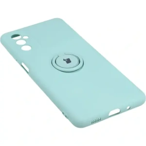 Wholesale Bizon Case Silicone Ring Samsung Galaxy M52 turquoise - BIZ7632 - {ean13} - Hurt