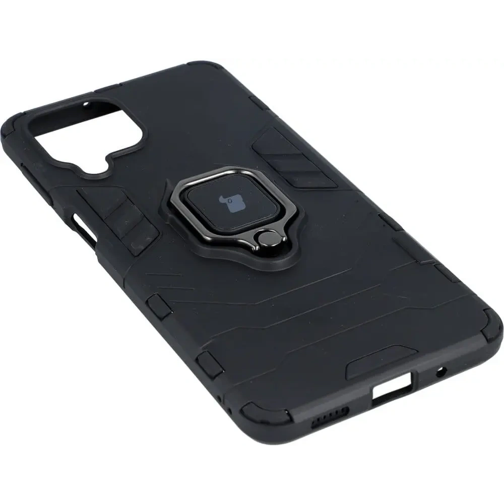 Hurtownia GSM - Bizon Caz Armură Inel Samsung Galaxy M53 5G negru - BIZ7635 - {ean13} - Hurt