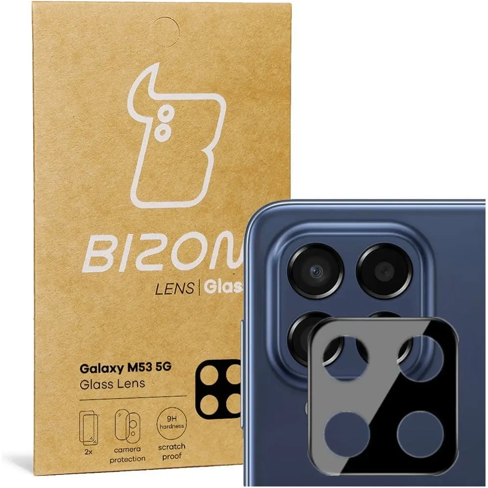 Hurtownia GSM - Szkło na aparat Bizon Glass Lens do Samsung Galaxy M53 5G [2 PACK] - BIZ1375 - {ean13} - Hurt