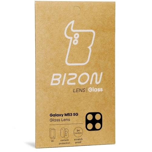 Szkło na aparat Bizon Glass Lens do Samsung Galaxy M53 5G [2 PACK]