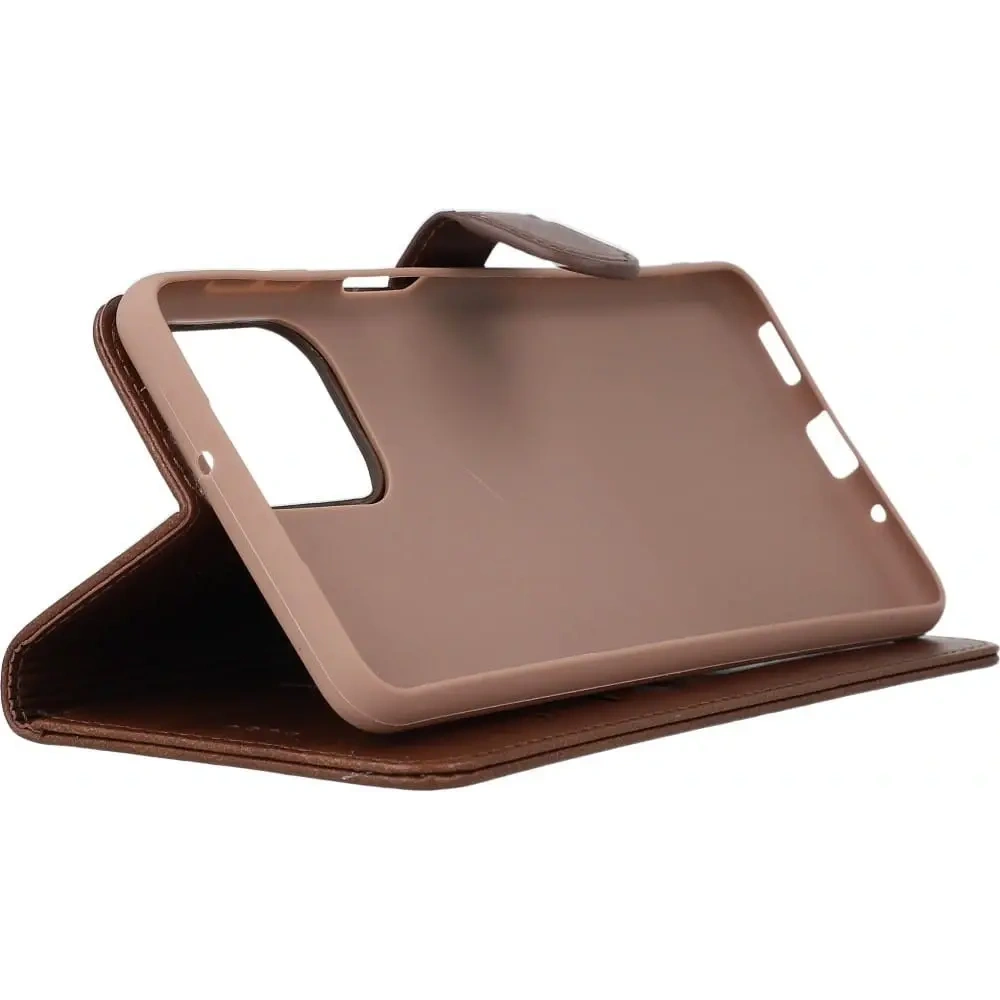 Hurtownia GSM - Bizon Case Wallet Samsung Galaxy M53 5G dunkelbraun - BIZ7637 - {ean13} - Hurt