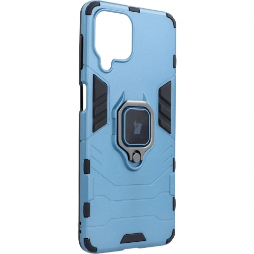 Etui Bizon Case Armor Ring do Samsung Galaxy M53 5G niebieskie