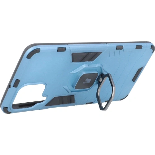 Etui Bizon Case Armor Ring do Samsung Galaxy M53 5G niebieskie