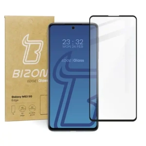 Hurtownia GSM - Bizon Glass Edge Samsung Galaxy M53 5G schwarz - BIZ1380 - {ean13} - Hurt