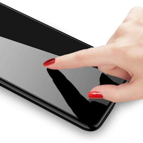 Szkło hartowane Bizon Glass Edge do Samsung Galaxy M53 5G czarne