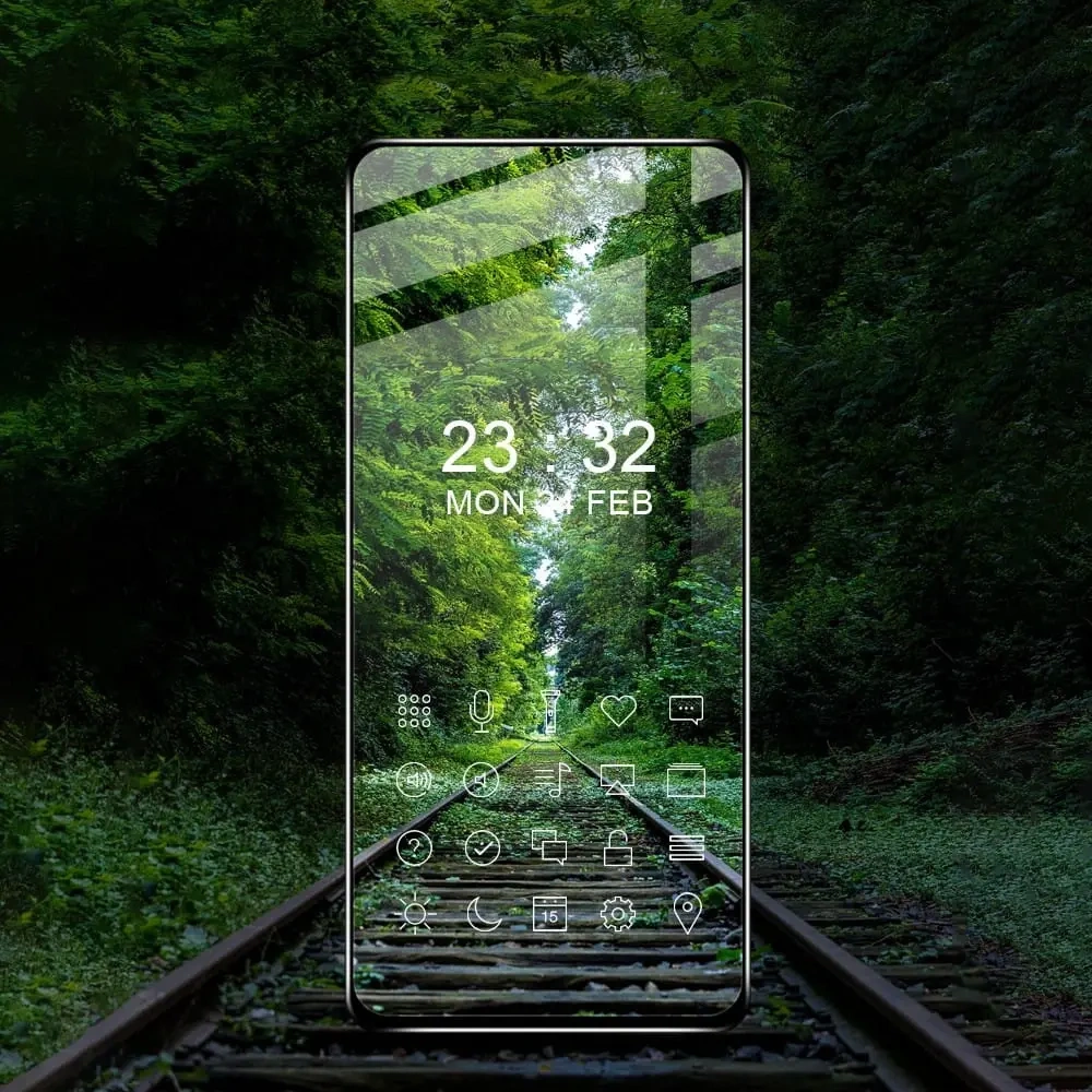 Wholesale Bizon Glass Edge Samsung Galaxy M53 5G black - BIZ1380 - {ean13} - Hurt