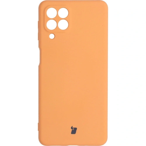 Etui Bizon Case Silicone do Samsung Galaxy M53 5G pomarańczowe