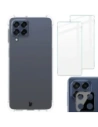 Hurtownia GSM - Bizon Case Clear Pack carcasă + 2x sticlă de protecție + sticlă pentru lentilă Samsung Galaxy M53 5G transparentă - BIZ7640 - {ean13} - Hurt