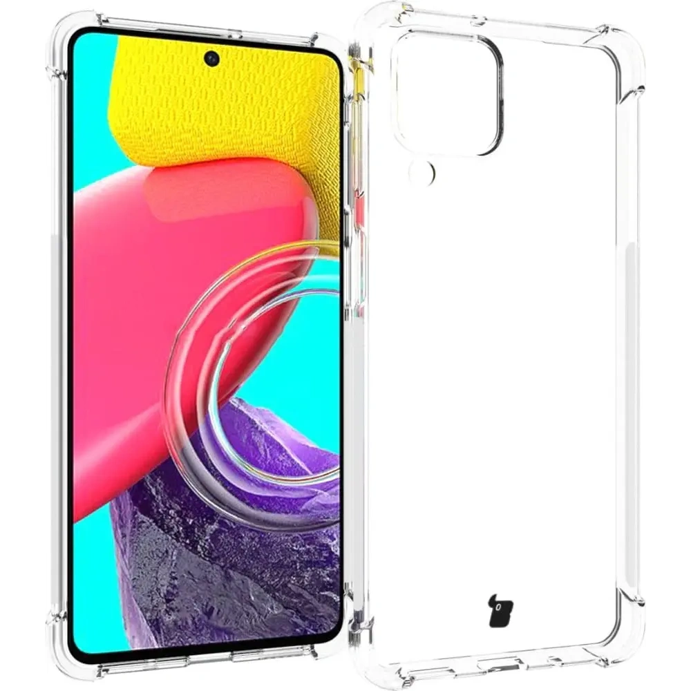 Hurtownia GSM - Bizon Case Clear Pack carcasă + 2x sticlă de protecție + sticlă pentru lentilă Samsung Galaxy M53 5G transparentă - BIZ7640 - {ean13} - Hurt