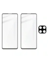Hurtownia GSM - Bizon Glass Edge edzett üveg - [2 PACK] + lencsevédő Samsung Galaxy M53 5G fekete - BIZ1384 - {ean13} - Hurt