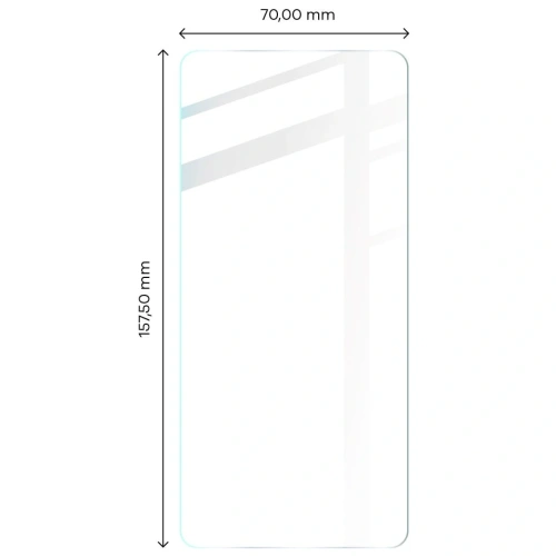 Szkło hartowane Bizon Glass Clear - 3 szt. + obiektyw Samsung Galaxy M53 5G