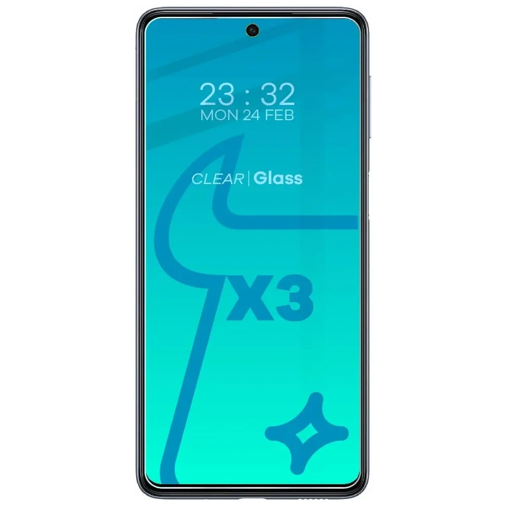 Hurtownia GSM - Bizon Glass Clear sticlă temperată - 3 buc. + sticlă pentru lentilă Samsung Galaxy M53 5G - BIZ1385 - {ean13} - Hurt