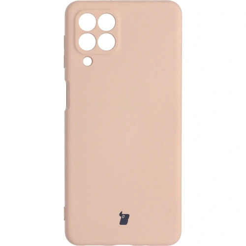 Etui Bizon Case Silicone do Samsung Galaxy M53 5G jasnoróżowe