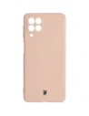 Caz de Silicon Bizon Samsung Galaxy M53 5G roz deschis