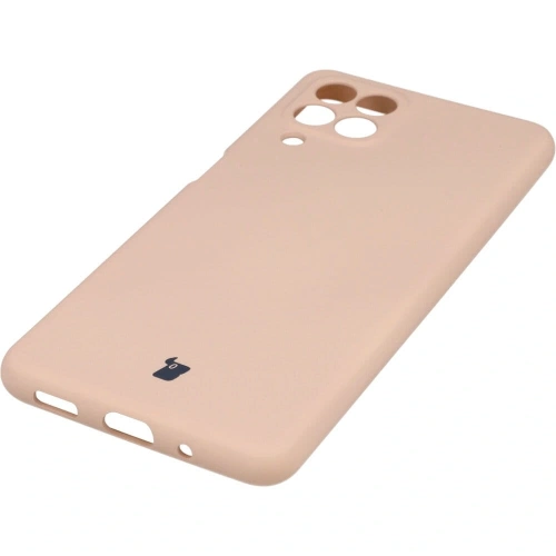 Etui Bizon Case Silicone do Samsung Galaxy M53 5G jasnoróżowe