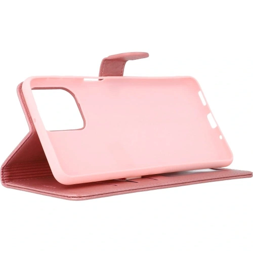 Etui Bizon Case Wallet do Samsung Galaxy M53 5G jasnoróżowe