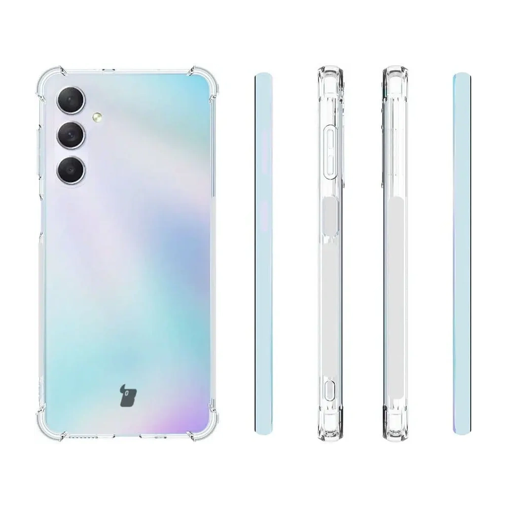 Wholesale Bizon Case Clear Pack case + 2x screen glass + lens glass Samsung Galaxy M54 5G clear - BIZ7649 - {ean13} - Hurt