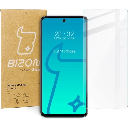 3x szkło hartowane Bizon Glass Clear 2 do Samsung Galaxy M54 5G