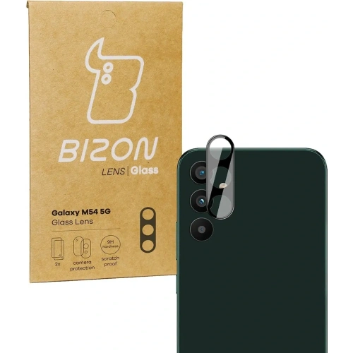 Szkło na aparat Bizon Glass Lens do Samsung Galaxy M54 5G [2 PACK]