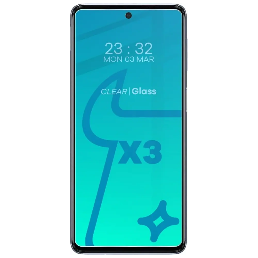 Hurtownia GSM - 3x Szkło + szybka na aparat BIZON Clear 2 Pack do Galaxy M54 5G - BIZ7654 - {ean13} - Hurt
