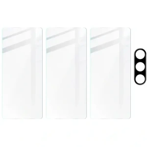 Wholesale BIZON Clear 2 Pack 3x screen glass + camera glass Samsung Galaxy M54 5G - BIZ7654 - {ean13} - Hurt
