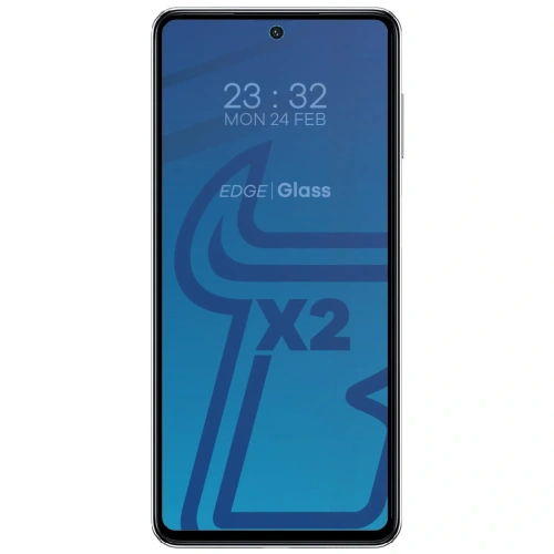2x Szkło na ekran + szkło na aparat BIZON Edge 2 Pack do Samsung Galaxy M54 5G