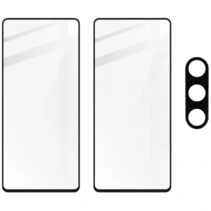 Wholesale BIZON Edge 2 Pack 2x screen glass + camera glass Samsung Galaxy M54 5G - BIZ7657 - {ean13} - Hurt