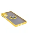 Hurtownia GSM - Bizon Case Hybrid Ring Samsung Galaxy M54 5G fumuriu cu un cadru galben - BIZ1409 - {ean13} - Hurt