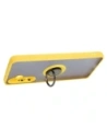 Wholesale Bizon Case Hybrid Ring Samsung Galaxy M54 5G smoky with a yellow frame - BIZ1409 - {ean13} - Hurt