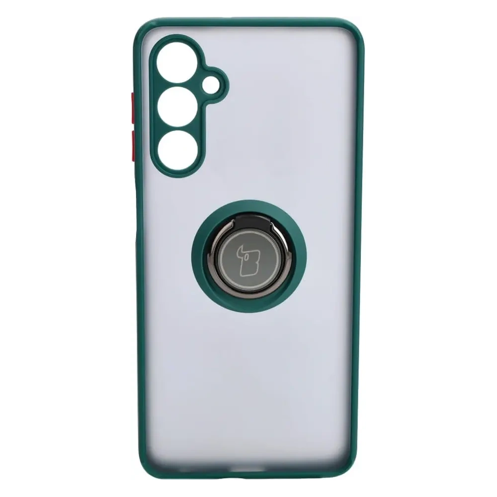 Hurtownia GSM - Bizon Case Hybrid Ring Samsung Galaxy M54 5G fumurie cu un cadru verde închis - BIZ7662 - {ean13} - Hurt