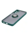 Wholesale Bizon Case Hybrid Ring Samsung Galaxy M54 5G smoky with a dark green frame - BIZ7662 - {ean13} - Hurt