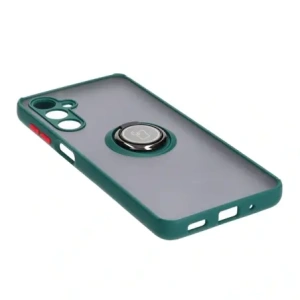 Hurtownia GSM - Bizon Case Hybrid Ring Samsung Galaxy M54 5G fumurie cu un cadru verde închis - BIZ7662 - {ean13} - Hurt