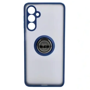 Hurtownia GSM - Bizon Case Hybrid Ring Samsung Galaxy M54 5G fumuriu cu un cadru albastru închis - BIZ7663 - {ean13} - Hurt
