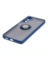 Wholesale Bizon Case Hybrid Ring Samsung Galaxy M54 5G smoky with a navy blue frame - BIZ7663 - {ean13} - Hurt