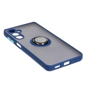 Hurtownia GSM - Bizon Case Hybrid Ring Samsung Galaxy M54 5G fumuriu cu un cadru albastru închis - BIZ7663 - {ean13} - Hurt