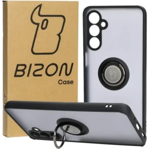 Hurtownia GSM - Bizon Case Hybrid Ring Samsung Galaxy M54 5G fumuriu cu un cadru negru - BIZ7664 - {ean13} - Hurt