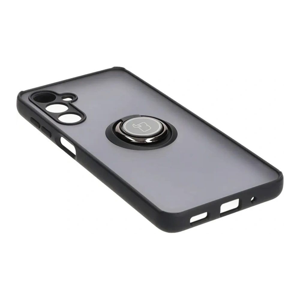 Hurtownia GSM - Bizon Case Hybrid Ring Samsung Galaxy M54 5G fumuriu cu un cadru negru - BIZ7664 - {ean13} - Hurt