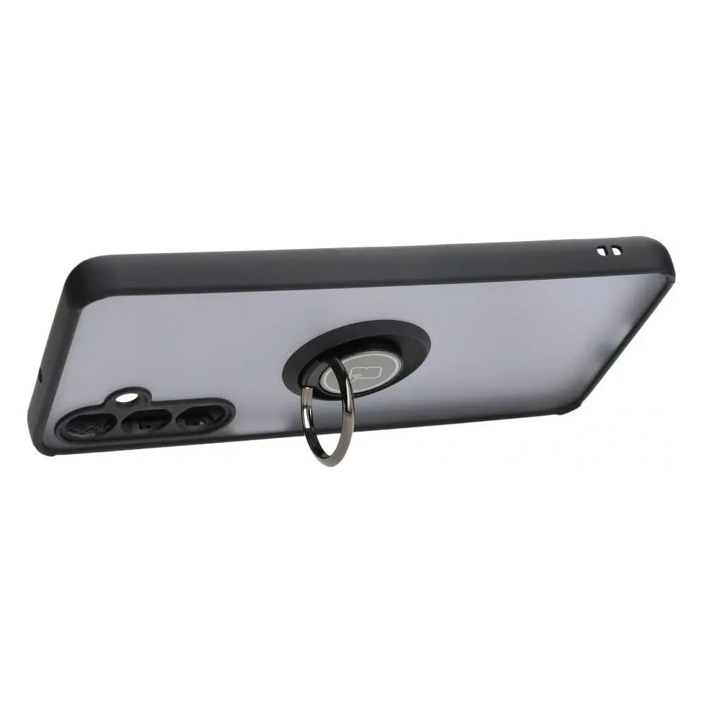 Hurtownia GSM - Bizon Case Hybrid Ring Samsung Galaxy M54 5G fumuriu cu un cadru negru - BIZ7664 - {ean13} - Hurt