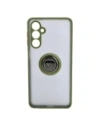 Hurtownia GSM - Bizon Case Hybrid Ring Samsung Galaxy M54 5G fumuriu cu un cadru verde - BIZ7665 - {ean13} - Hurt