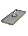 Hurtownia GSM - Bizon Case Hybrid Ring Samsung Galaxy M54 5G fumuriu cu un cadru verde - BIZ7665 - {ean13} - Hurt