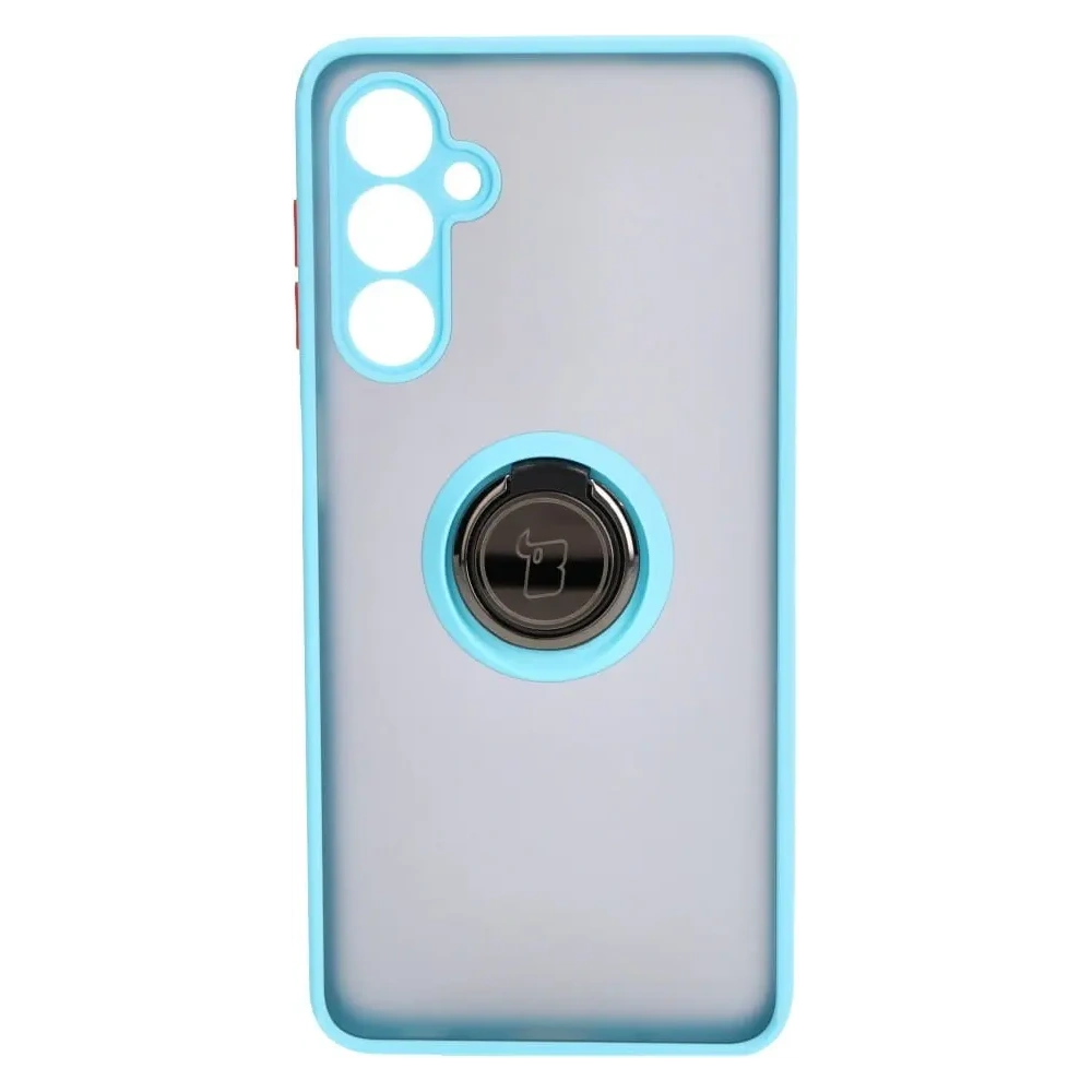 Hurtownia GSM - Bizon Case Hybrid Ring Samsung Galaxy M54 5G fumurie cu un cadru bleu deschis - BIZ7666 - {ean13} - Hurt