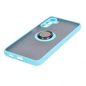 Hurtownia GSM - Bizon Case Hybrid Ring Samsung Galaxy M54 5G fumurie cu un cadru bleu deschis - BIZ7666 - {ean13} - Hurt