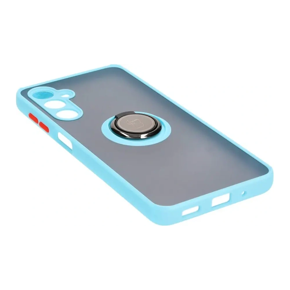 Hurtownia GSM - Bizon Case Hybrid Ring Samsung Galaxy M54 5G fumurie cu un cadru bleu deschis - BIZ7666 - {ean13} - Hurt