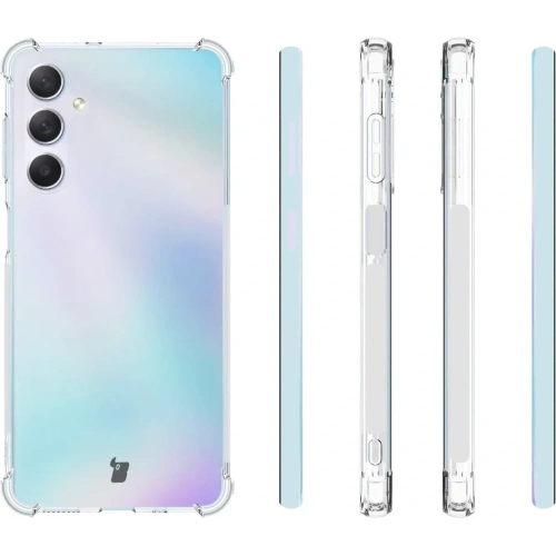 Elastyczne etui Bizon Case Salpa do Samsung Galaxy M54 5G przezroczyste
