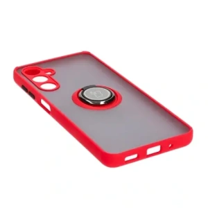 Hurtownia GSM - Bizon Case Hybrid Ring Samsung Galaxy M54 5G fumuriu cu un cadru roșu - BIZ7668 - {ean13} - Hurt