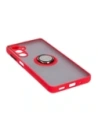 Hurtownia GSM - Bizon Case Hybrid Ring Samsung Galaxy M54 5G fumuriu cu un cadru roșu - BIZ7668 - {ean13} - Hurt