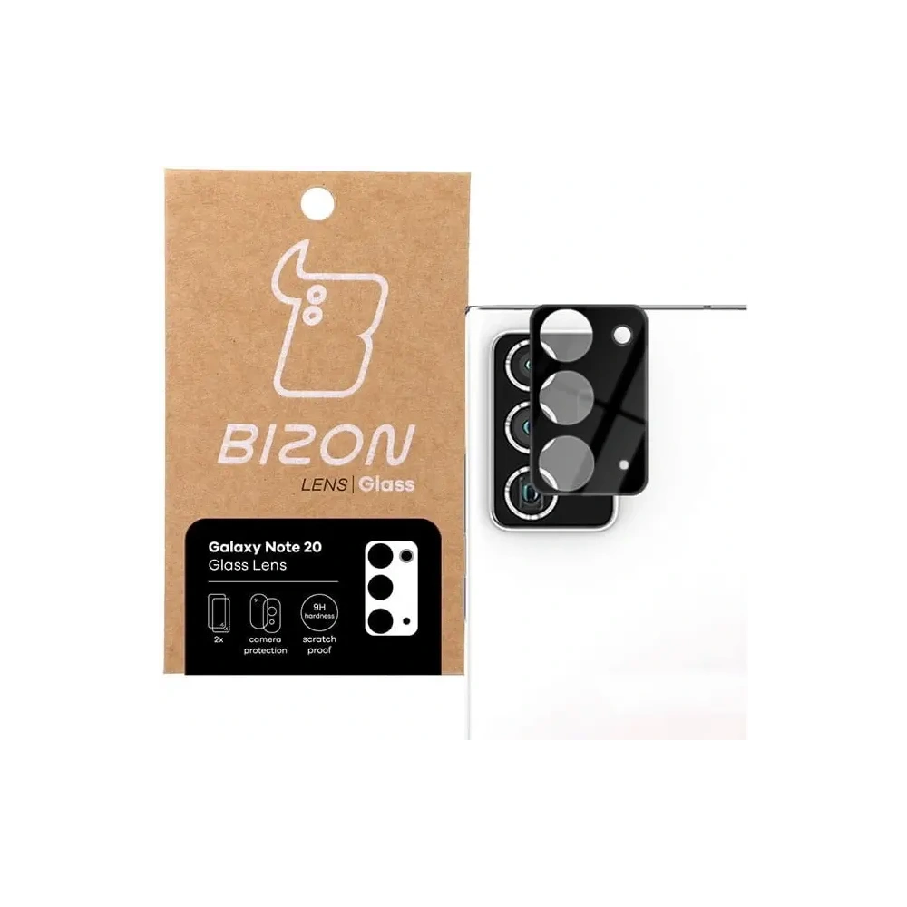 Hurtownia GSM - Szkło na aparat Bizon Glass Lens do Samsung Galaxy Note 20 [2 PACK] - BIZ7669 - {ean13} - Hurt